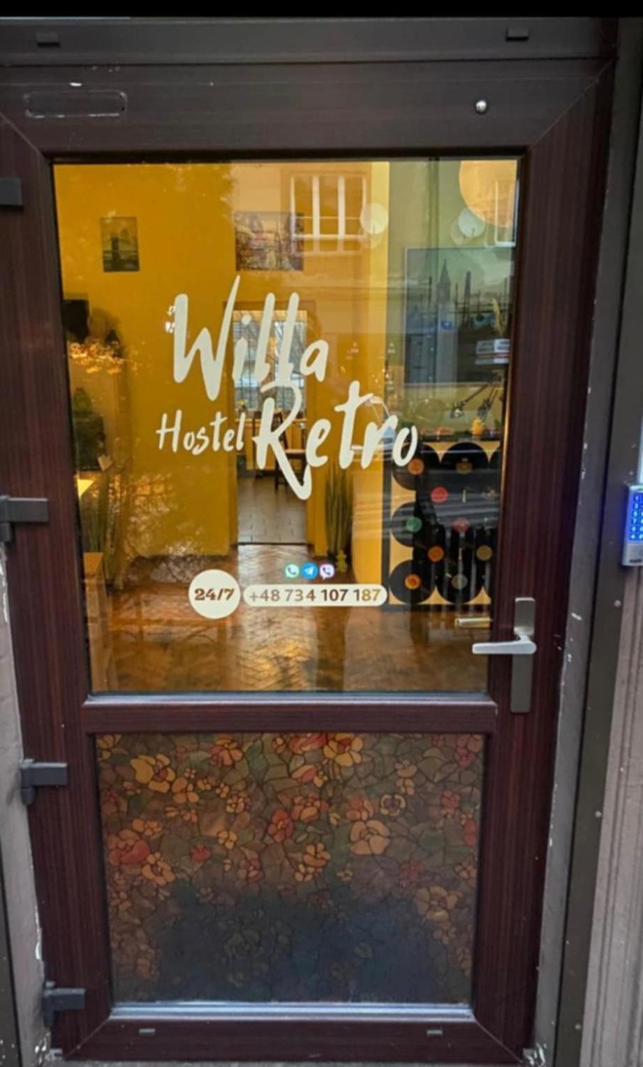 Willa Retro Hostel Krakow Ngoại thất bức ảnh